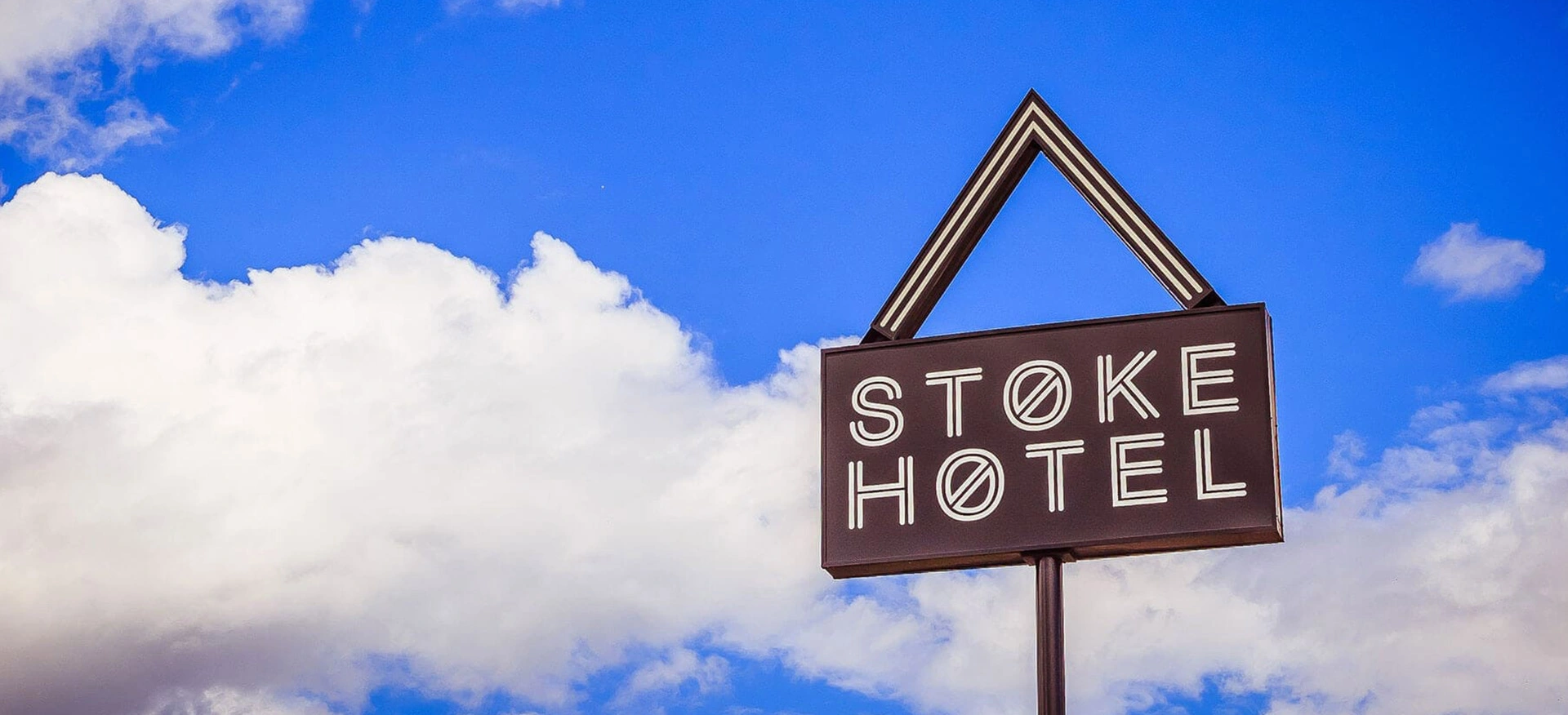 Stoke Hotel Entrance Sign